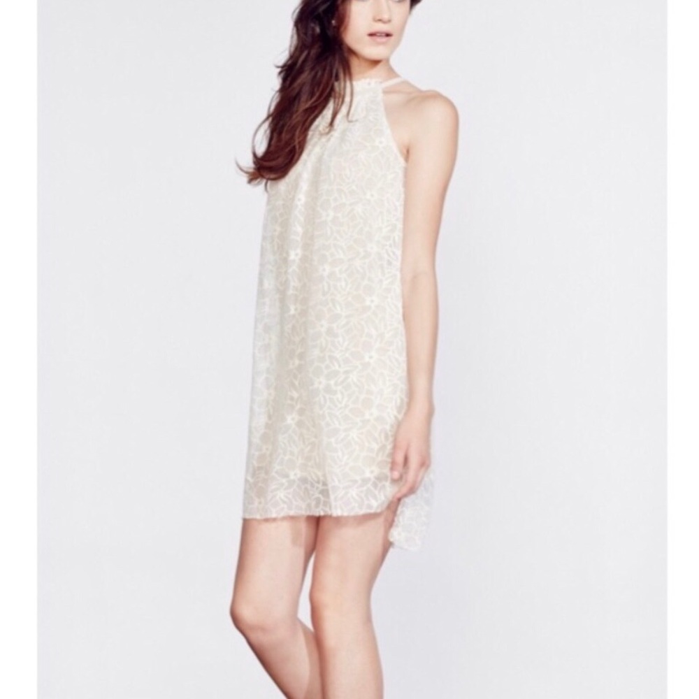 Ali & Jay - White Lace Dress Size S
